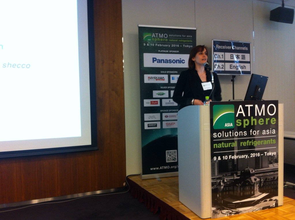 ATMOEvents's tweet image. Franziska Menten @shecco opens up the #ATMOAsia market trends session in Japanese @_beatPlus