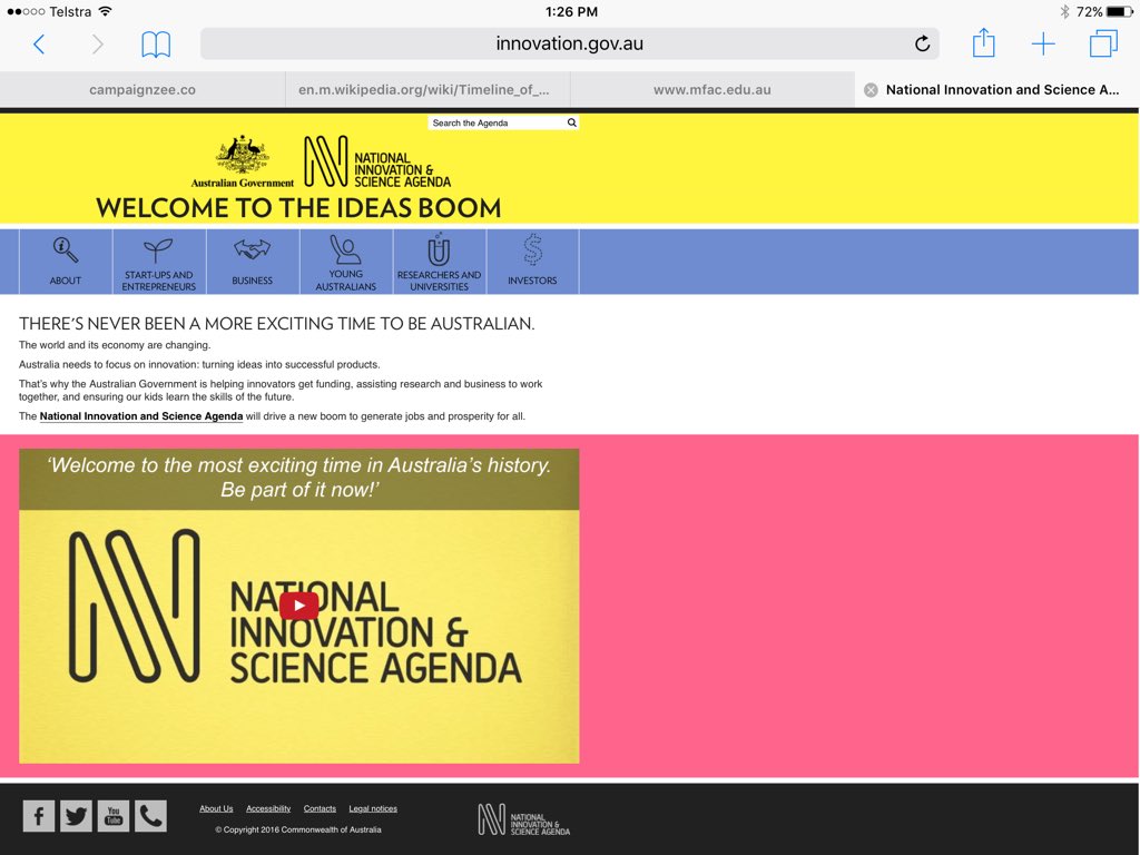 PaulHamilton8's tweet photo. @IdeasBoomAu @Eduspokesperson My Prep S's could create a more mobile friendly website! Common guys! #modelinnovation https://t.co/zmMrX5E387