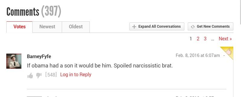 DJGalloEtc's tweet photo. Clicked the comments on a Cam Newton story on a right-wing site for entertainment. Didn't disappoint. First comment. https://t.co/BCJWcJmZnT