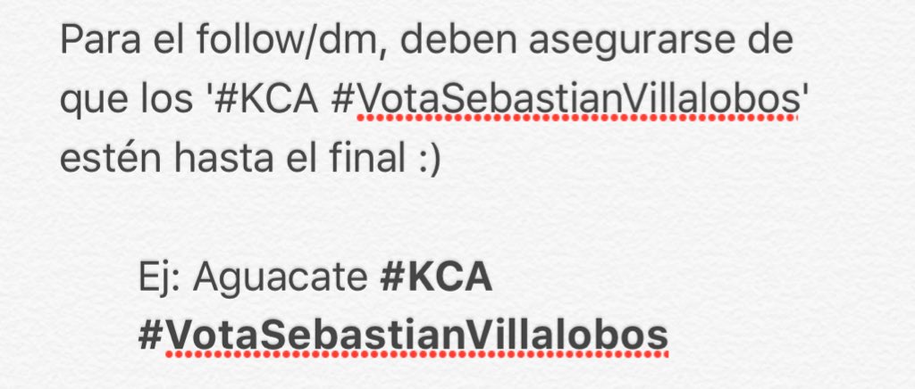villalobossebas's tweet photo. Rt :) #KCA #VotaSebastianVillalobos https://t.co/FgdH8hEeNA