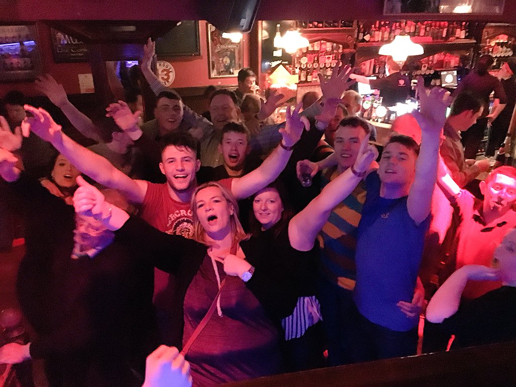 EddieHughesDJ's tweet photo. @TheBridgeGAA in the house! 🏆👏🏻🙌🏼 @mattthemillers1 #champions #GAA #TheToughest #AIBclubchampionship https://t.co/WT9El6COaE