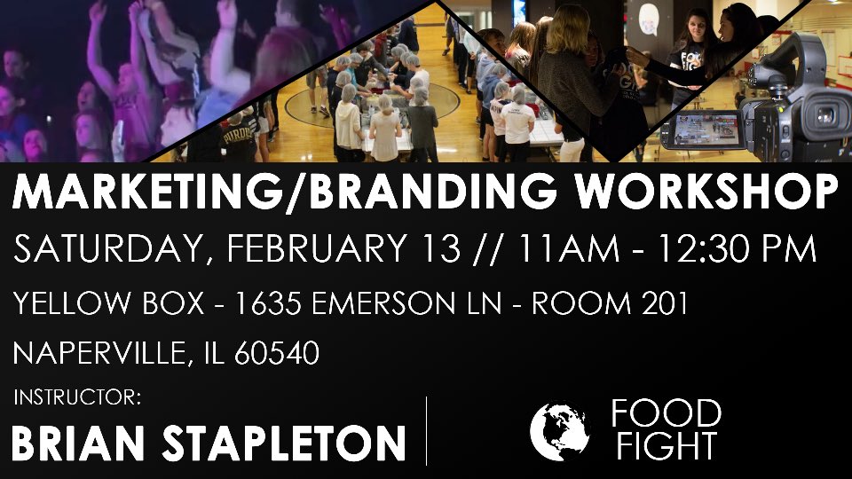 Empowered2Fight's tweet photo. We can't wait to have Brian Stapleton, VP of Promo Group, as our guest speaker at our next workshop! Don't miss out! https://t.co/hwrTJojSmy