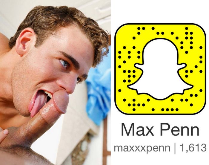 “Follow Gay Porn Star Max Penn [@MaxPennXXX] on Snapchat #GaySnapchat &...