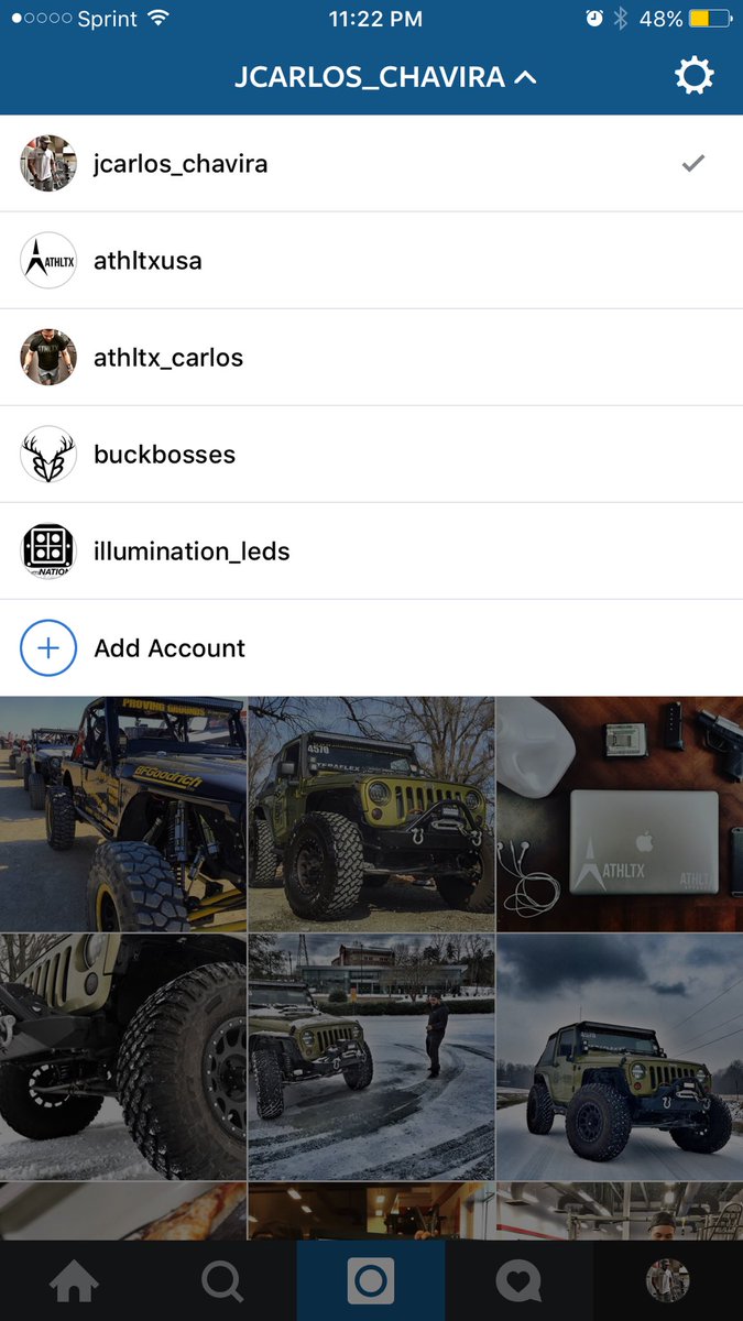 itscarlosc's tweet image. Everything in my life is falling into place now. Thanks @instagram #MultipleAccounts