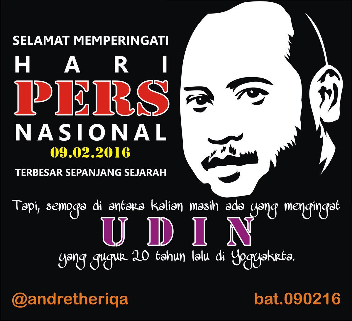 andretheriqa's tweet photo. : (tak seharusnya kita menjadi) BANGSA AMNESIA

@maman1965 
@KompasTV 
@AwasAdaBOMB https://t.co/3Wz6Pm9VSu