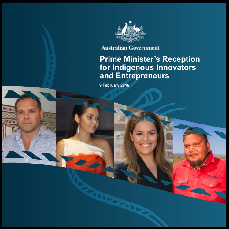 welctocountry's tweet image. @welctocountry creator @TMowarin is part of an Indigenous Innovators event 2nite w. @TurnbullMalcolm in Canberra!