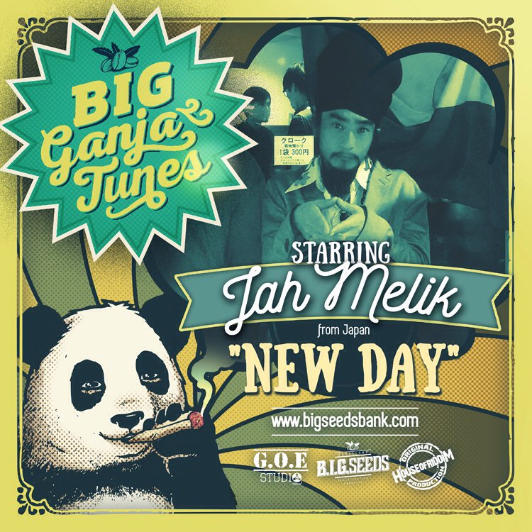 Ganja_Tunes's tweet photo. "New day" Jah Melik #BIGganjaTunes. #Japan #BIGseeds #ganja #cannabis #reggaemonth #reggae2016 #marihuana #fumatines https://t.co/gxwb8Zkzup