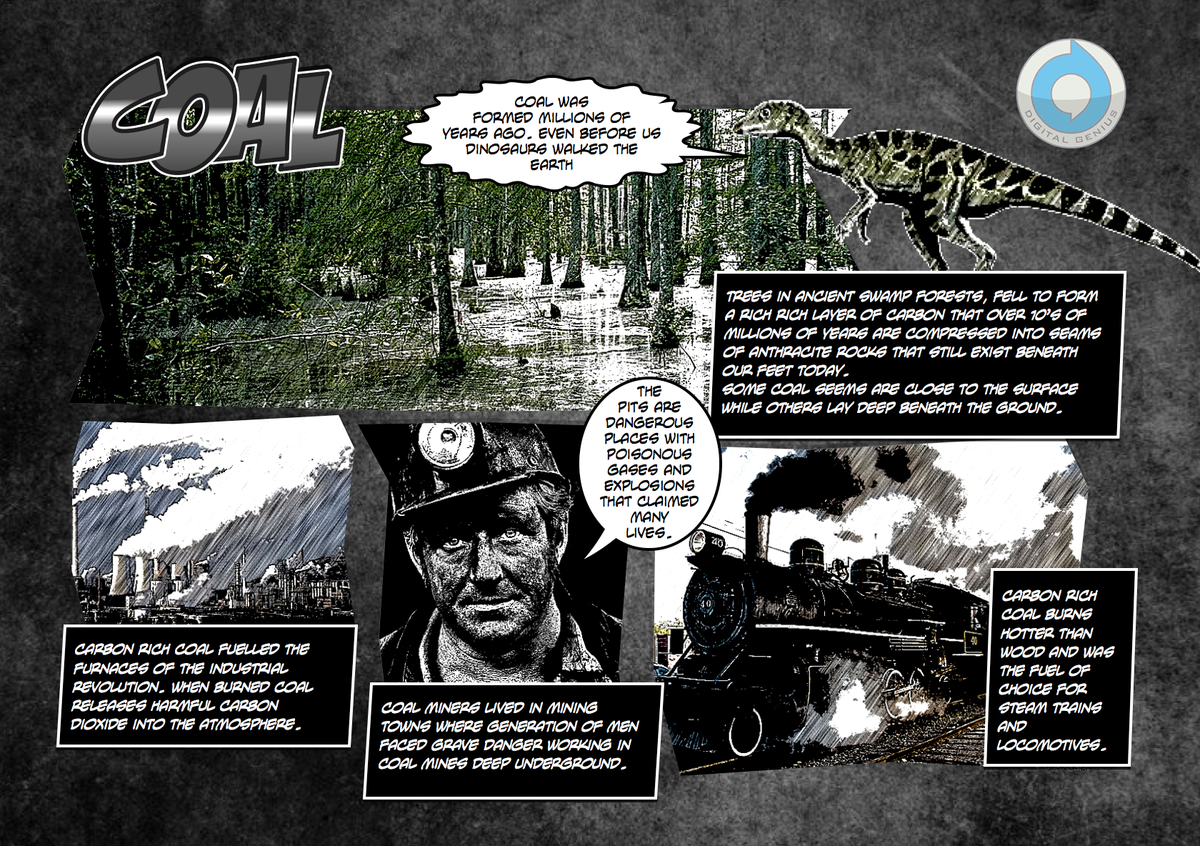 JohnParvin's tweet photo. Teach fossil fuels. creativity on iPad or Mac. @digitalgeniusuk #edtech @comiclife @vickiebacondpc https://t.co/zubaIrTxEI