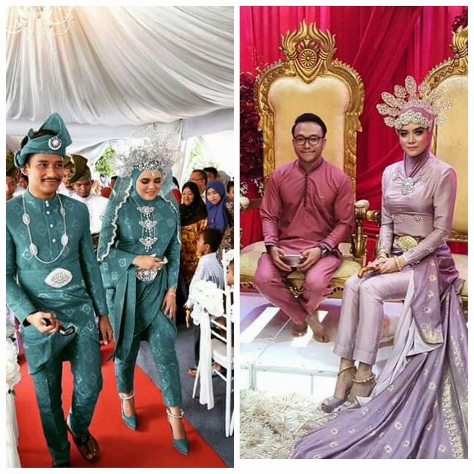 44 Top Baru Baju Pengantin  Songket Perak 