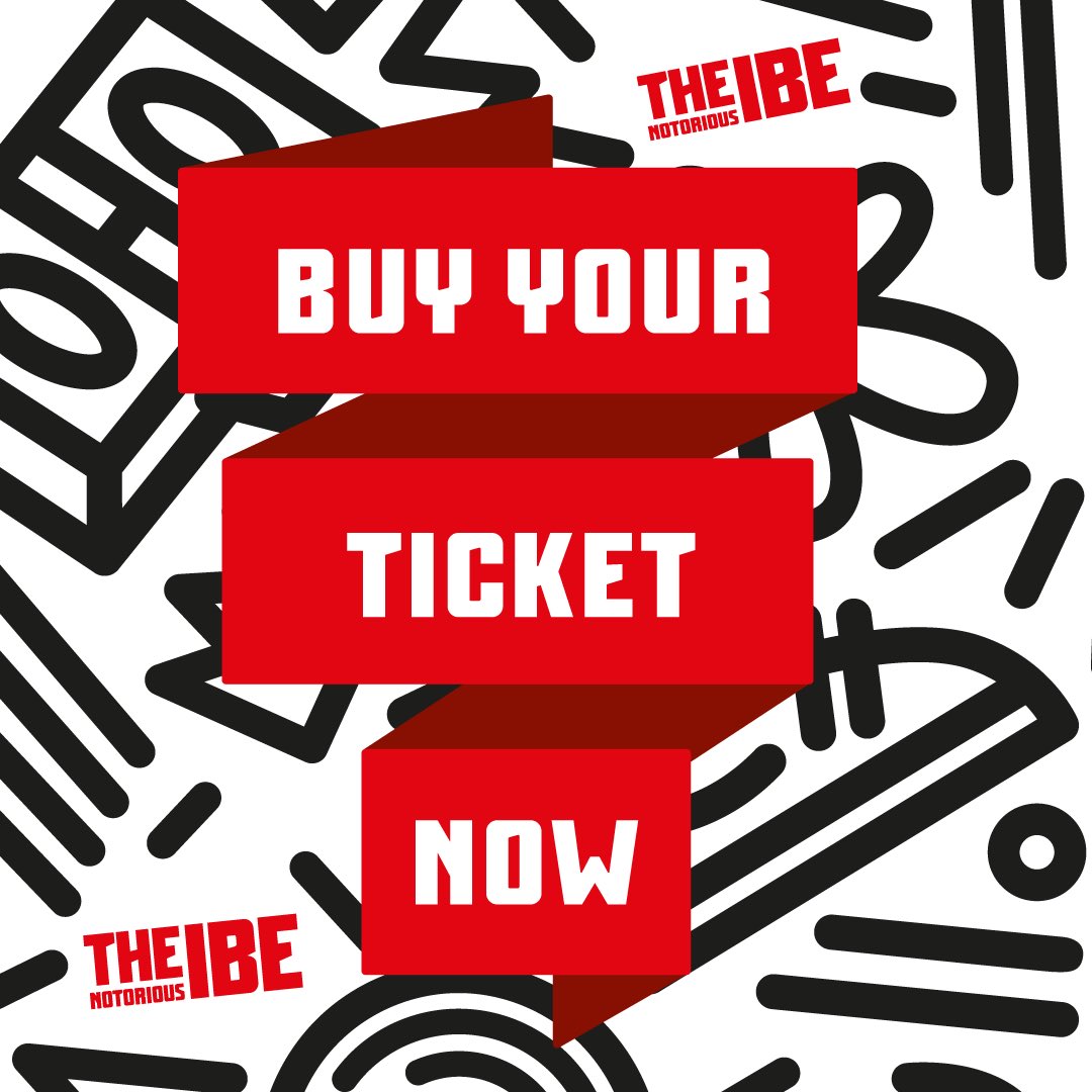 Early Birds Ticket Sale has Started. 5-7 Aug. TheNotoriousIBE 2016. Lets Go. #heerlen #ibeisme #festival