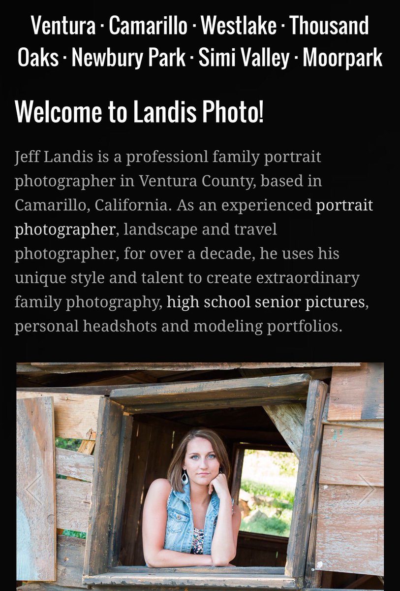 Visit LandisPhoto.com - Portrait photography, headshots, senior photos, event photography. Contact us!
