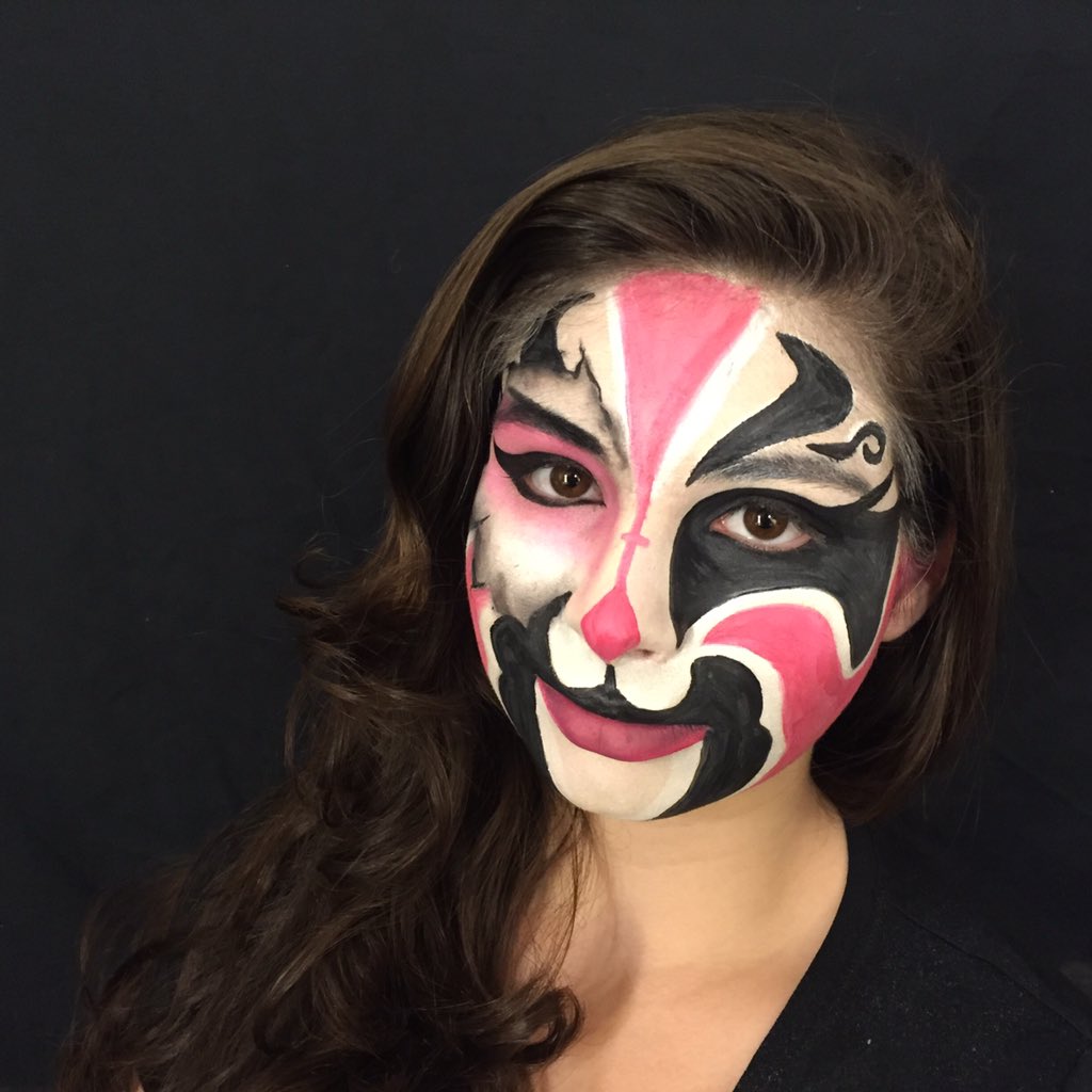 Chinese opera mask Makeup! #HappyNewLunarYear 🎉❤️