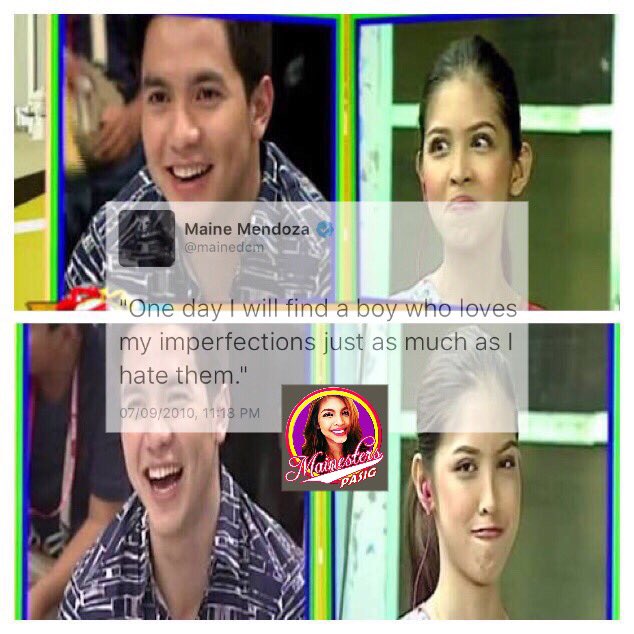 MnlMaine's tweet photo. Naniniwala ako nahanap na niya! 😍😍❤️ #VoteMaineFPP #KCA https://t.co/SiuAS4CkPX