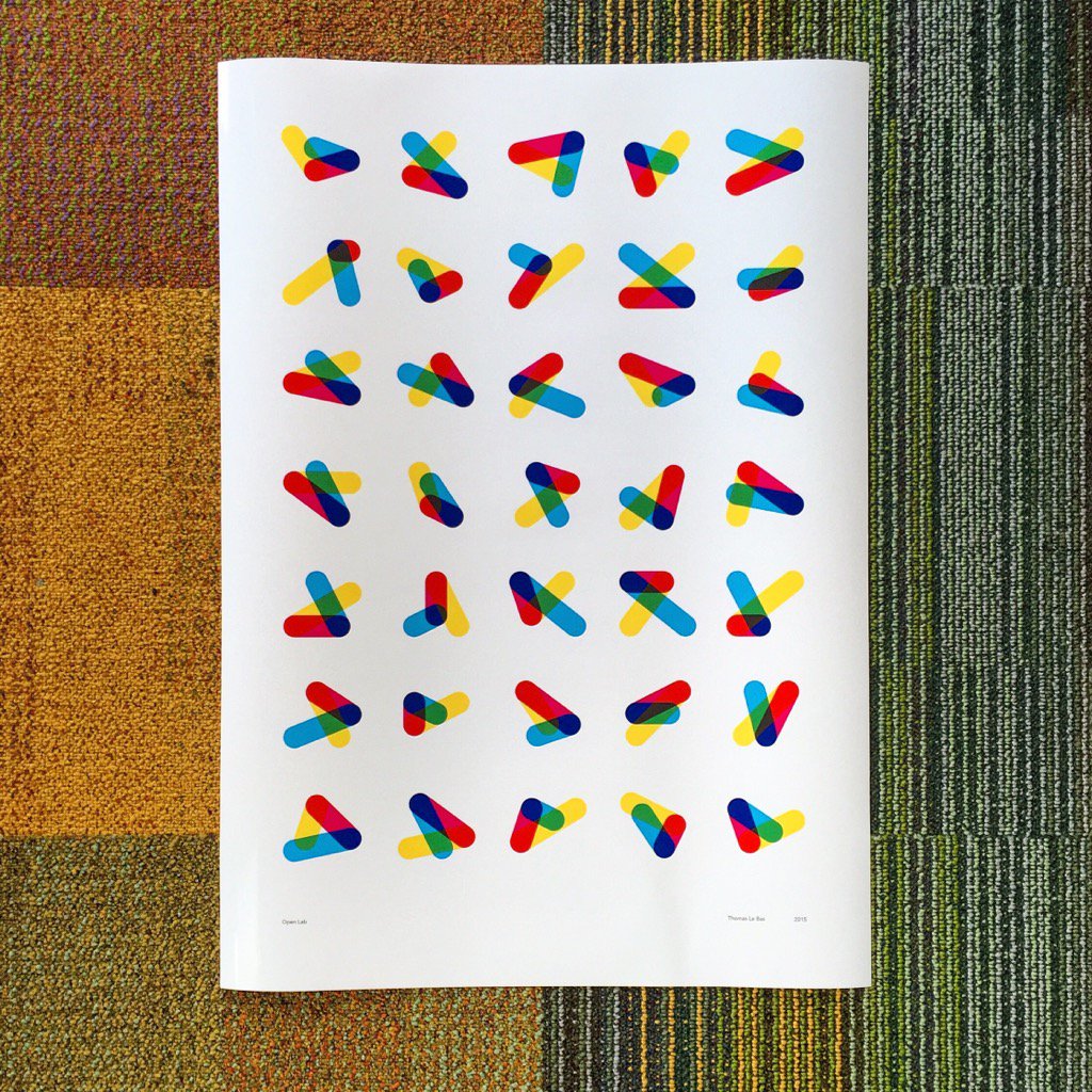 thomaslebas's tweet image. Made a poster to conclude my time at Open Lab. #generativedesign #dynamicidentity instagram.com/p/BBjri0OAGNQ/