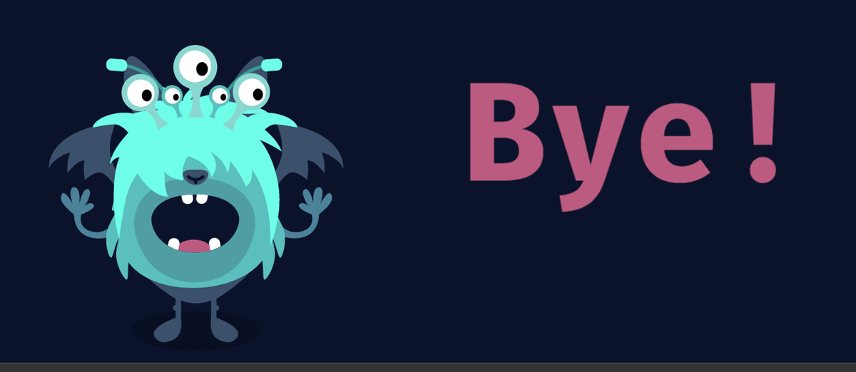 WalterStephanie's tweet photo. Cute: Responsive GreenSock-Teaching Monster https://t.co/n5UR1s2cMN https://t.co/P264h4I7bx