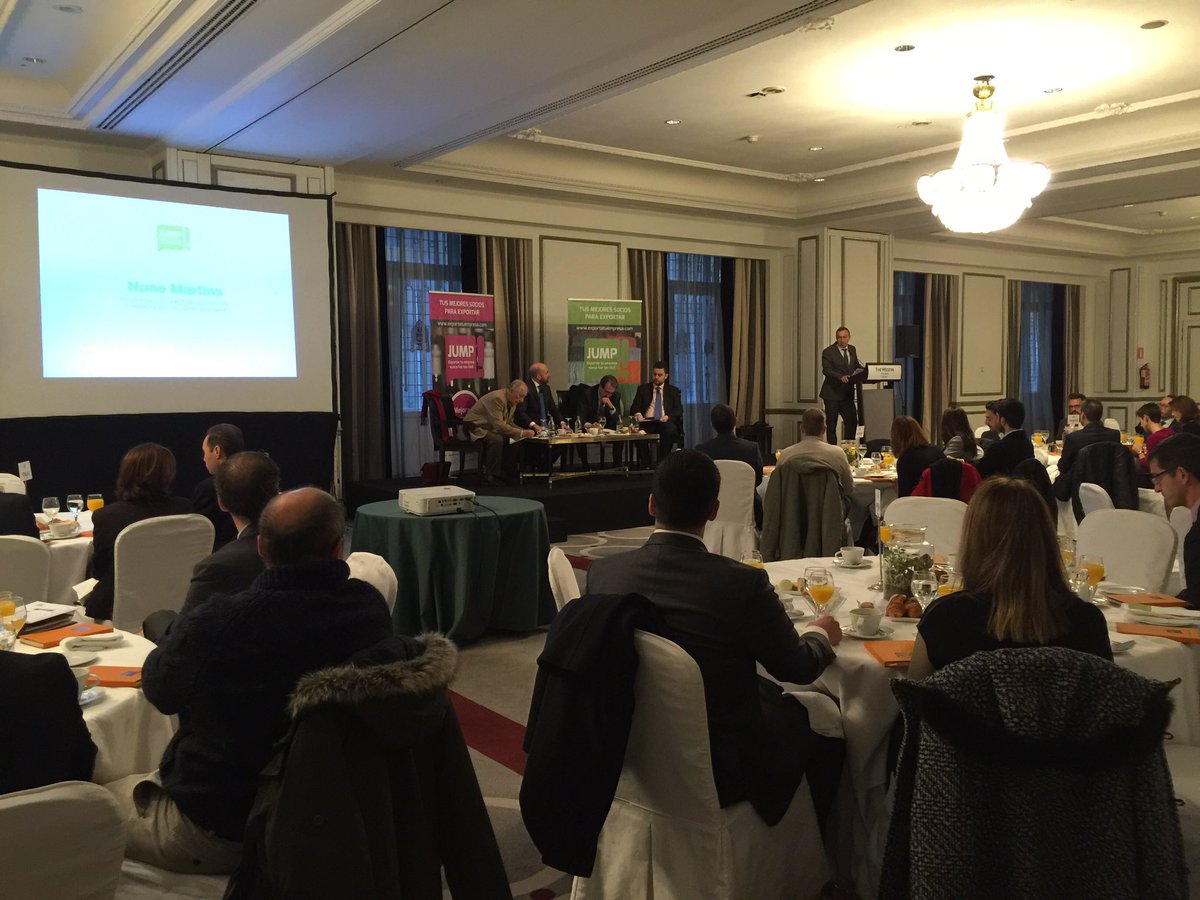 PAZYSAGE's tweet photo. Comienza el desayuno de trabajo sobre la Internacionalización en el Westin Palace en Madrid con la presencia de SAGE https://t.co/MrBrJJCJcc