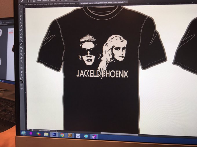 COMING SOON Reserve yourself a shirt!! Very Limited Edition 25$ each  #JackeldPhoenix 🙌😍 @IamNikkiPhoenix<a href="/tag/jackeldphoenix"class="tags"><span>#jackeldphoenix</span></a>