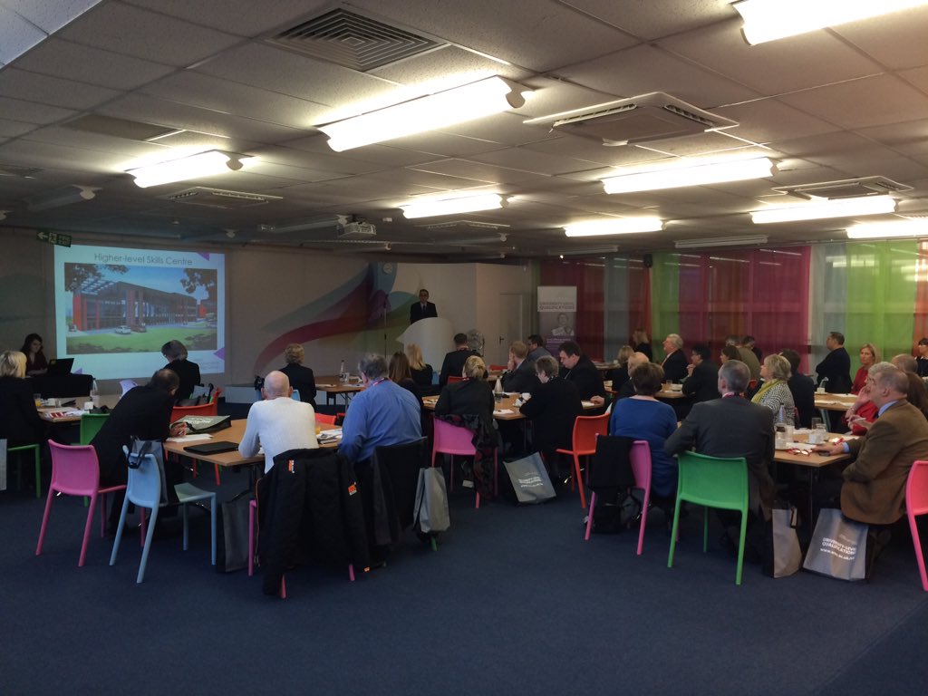 WestNotts's tweet photo. Great to see so many employers and stakeholders here to learn more about our higher-level skills centre #WNCLaunch https://t.co/f3xxpAZgFi