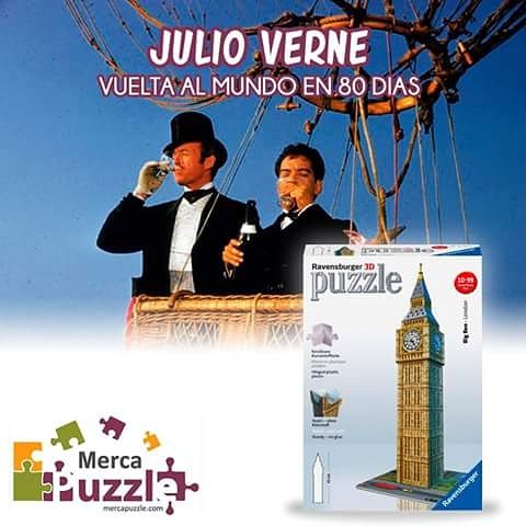 MercaPuzzle's tweet photo. #felizMartes ¡Viaja a #Londres con #JulioVerne con este #puzzle #3D de l #Bigben ! Ideal para #regalo  #SanValentín https://t.co/0Z6yN9SBHm