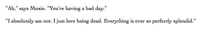PaperFury's tweet photo. I re-wrote TWO WHOLE CHAPTERS today. My ghost is going through a rough time and is slightly sarcastic. #rewriteathon https://t.co/37eYH30eEH