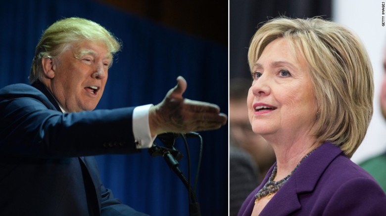 . <a href="/realDonaldTrump/">Donald J. Trump</a> dice que <a href="/HillaryClinton/">Hillary Clinton</a> es "malvada"
cnn.it/1Pzya4Z