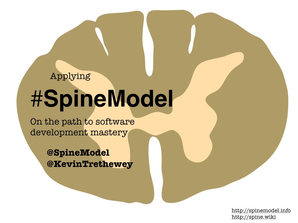 KevinTrethewey's tweet image. About to do a talk at the JHB #DeveloperUG about #SpineModel and the metacognitive path to mastery. Wish me luck!