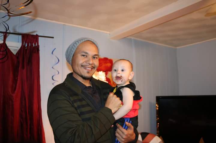 dtownlinny's tweet photo. My bro and my son on his first birthday❤ #chocolatewasted #singleuncle @GlossyEyeMove https://t.co/9rdggniCTf