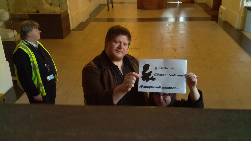 ddzgames's tweet photo. Announcement of Bentham inspired #videogame 'Panopticon Pandemonium' https://t.co/iVIKXAGpFF #PanopticonPandemonium https://t.co/ajzMZUuo5i
