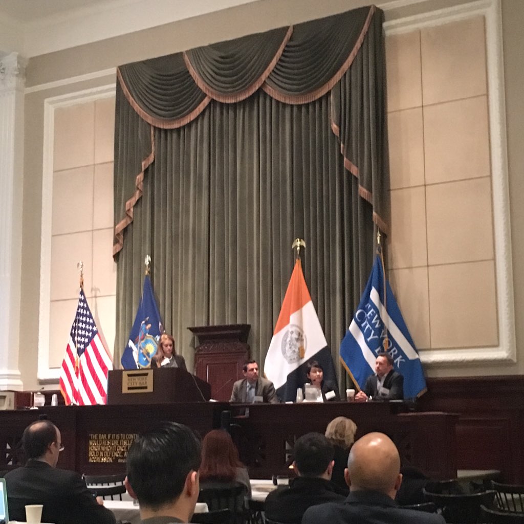 We are at the Alternative Financing Seminar! CEO William Skelley is on the next panel for #realestate #crowdfunding