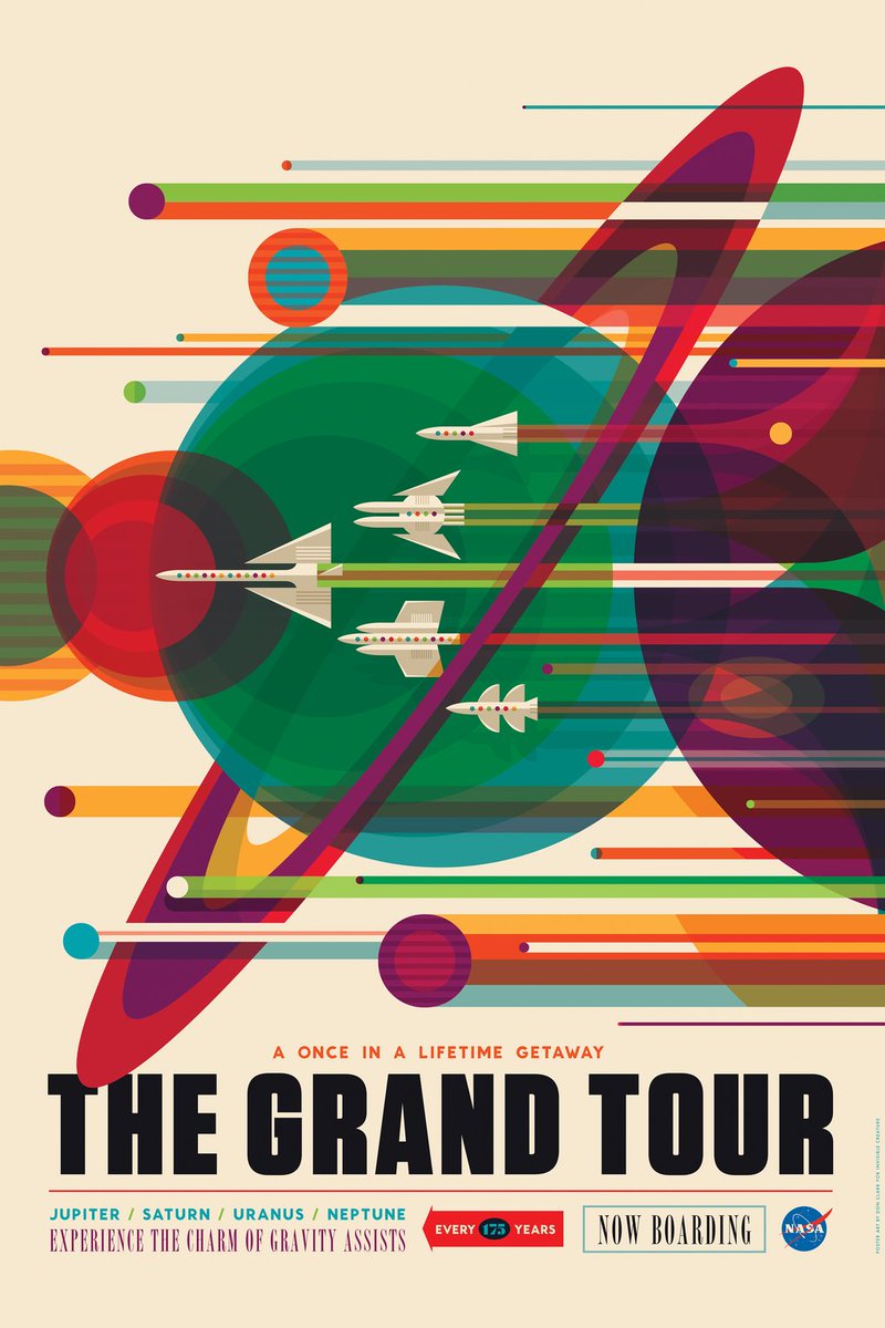 KristinFisher's tweet image. NASA's new supercool space tourism posters. Why? Don't ask. They just look cool, okay?
theverge.com/2016/2/8/10942…