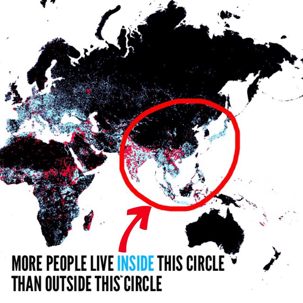 IMB_SBC's tweet photo. More people live in this part of Asia than the rest of the world combined. https://t.co/SC1G9WvXzS