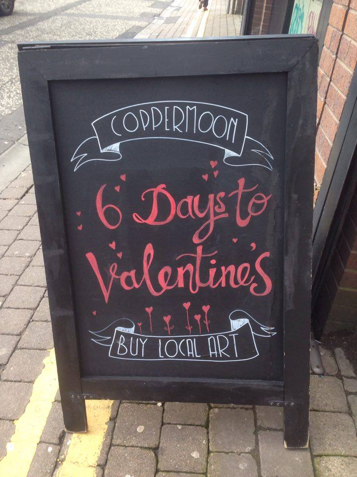 Its the final #countdown to #ValentinesDay <3 #shoplocal #Belfast #independent