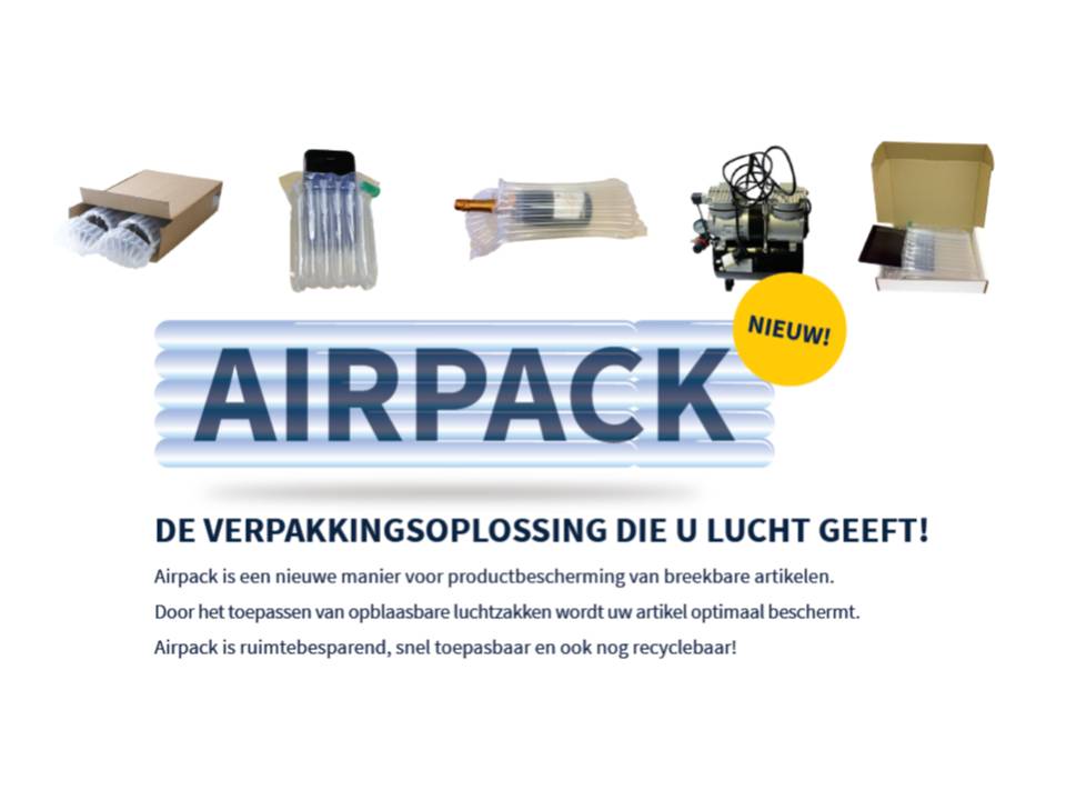 Airpack: De Verpakkingsoplossing die u lucht geeft! #productbescherming #recyclebaar #geenbreukmeer