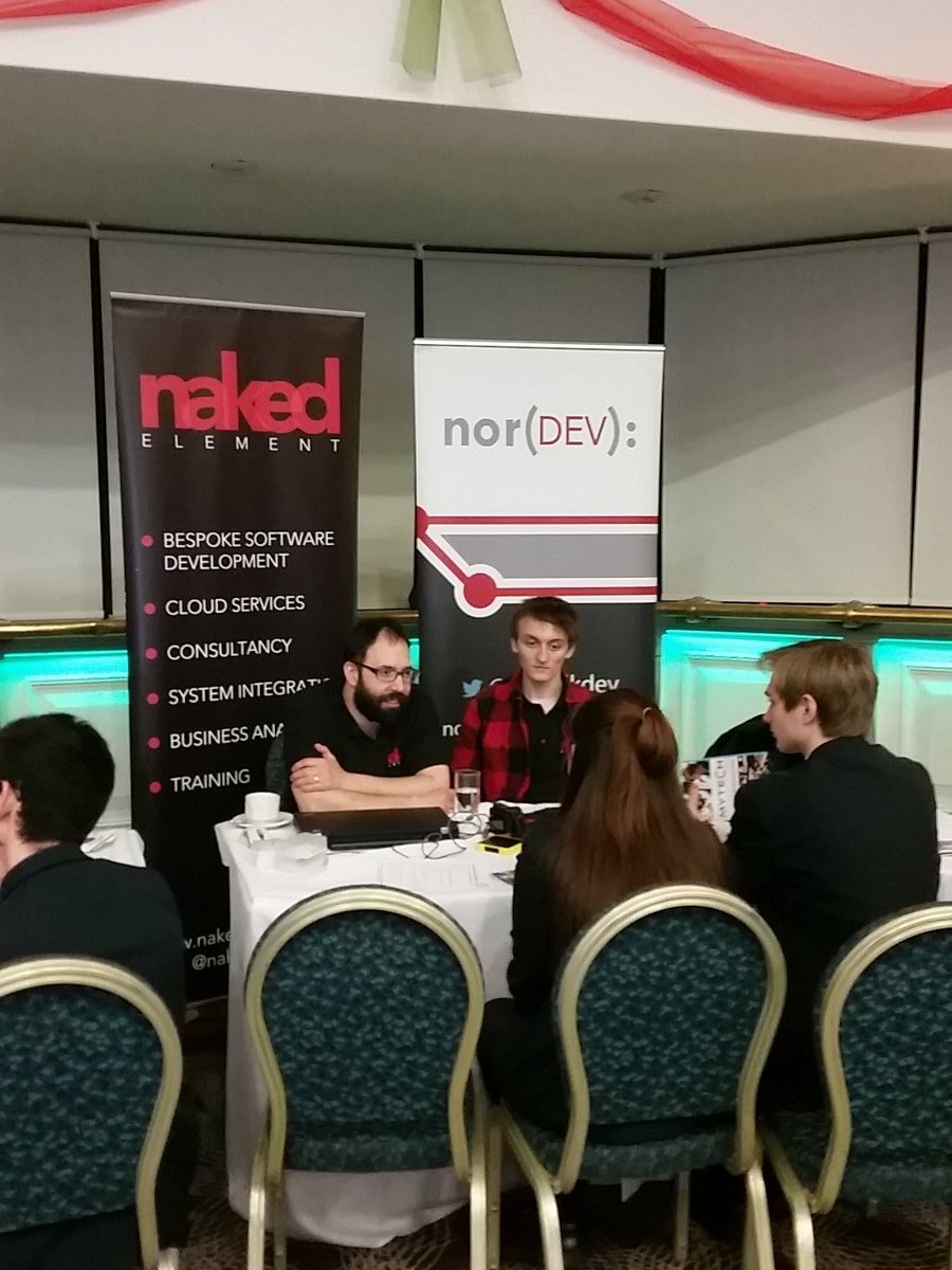 NakedElement's tweet photo. Here at @MyTech_East @pjgrenyer talking to students about #tech #mytech16 #norwich https://t.co/hB0VoiUW4G