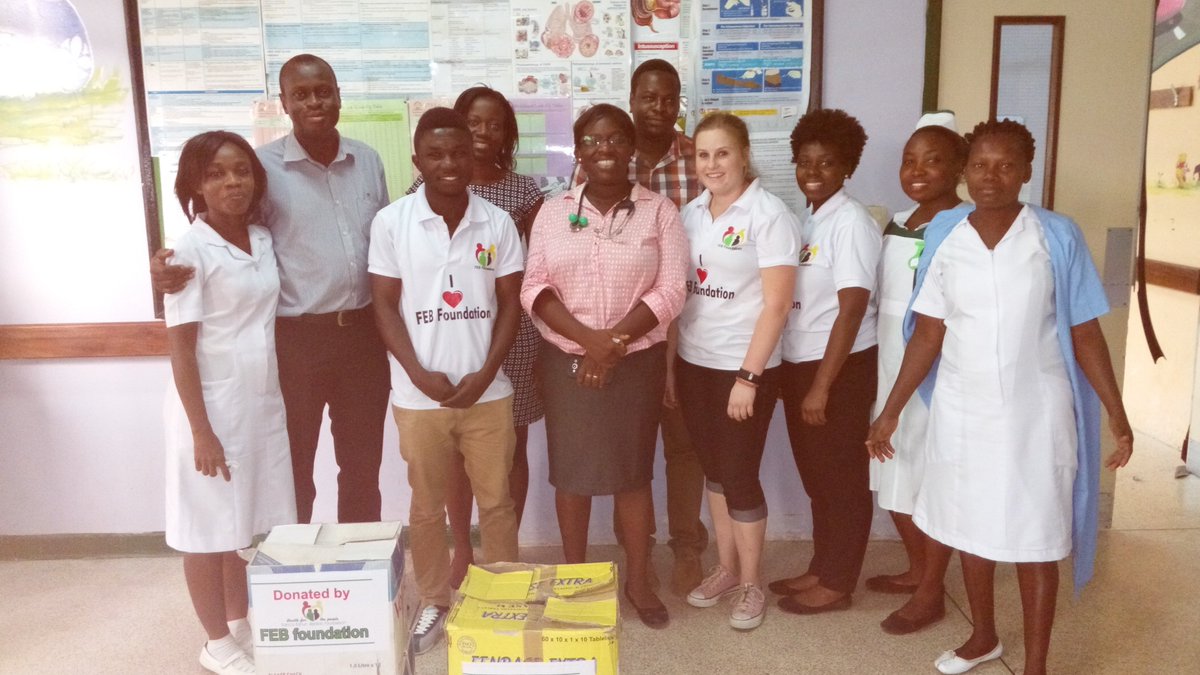 febfoundation's tweet photo. FEB Foundation donation to Cape Coast Teaching Hospital Pediatric Ward https://t.co/mqdoucBixH