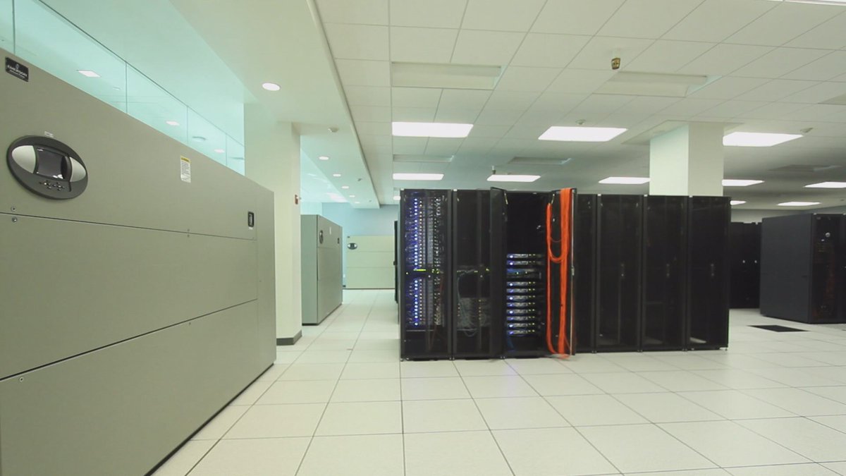 natebenson's tweet photo. Coming up at 6:40a on @wgrz I take a close up look at the @UBengineering &amp; @UBScience supercomputer. #InnovateWNY https://t.co/r2Aw6s6GOe