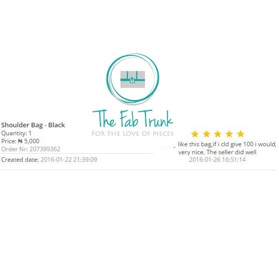 Thefabtrunk's tweet photo. Recent feedback from one of our awesome clients... That is what we are here for: your satisfaction #TheFabTrunk https://t.co/3sQVfeQHz0