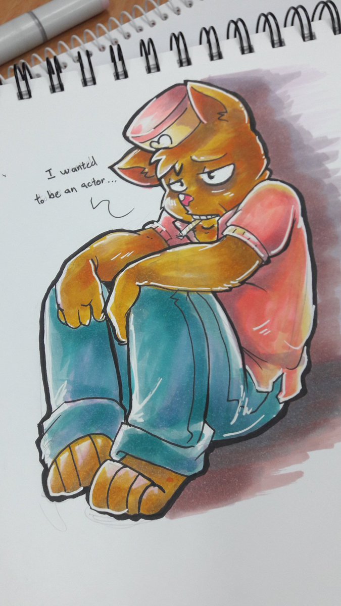 BenbenCoo's tweet image. Acidentally doodled a sad #burgerpants #undertale