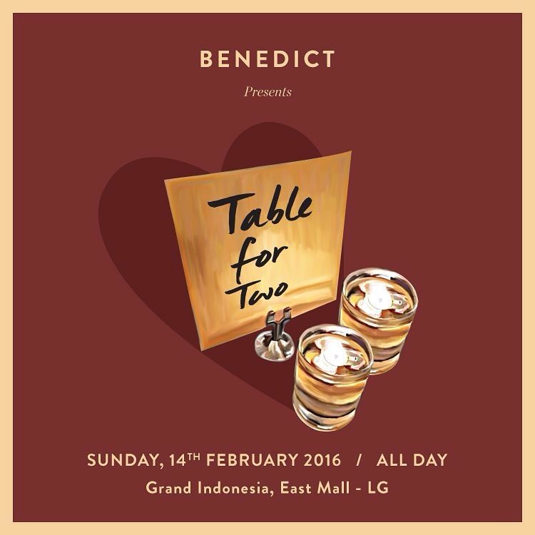 Love at first sip! For more info: benedictjakarta.com or instagram.com/benedictjakarta! #benedictjakarta