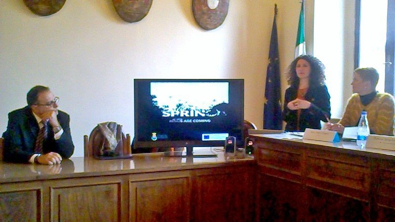 Presentazione del progetto #EU vinto #EuropaCittadini <a href="/MiBACT/">Baguet Miba Indulek Derito CT</a> @comunerieti #SPRINO inclusione #cittadinanza #Europa