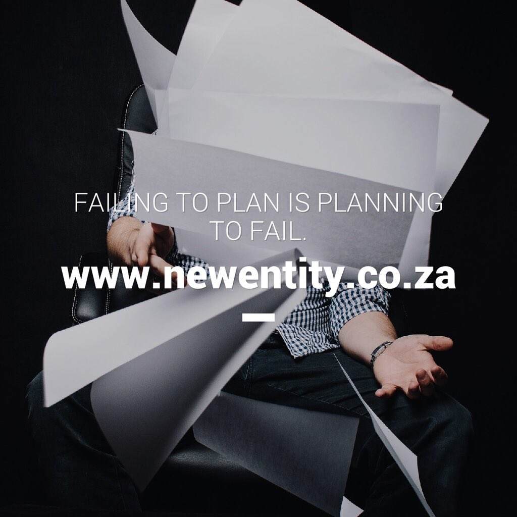 NEProjectsZA's tweet image. Failing to plan is planning to fail. Use New Entity Projects where you have a guarantee of 0% failure! #NewEntity