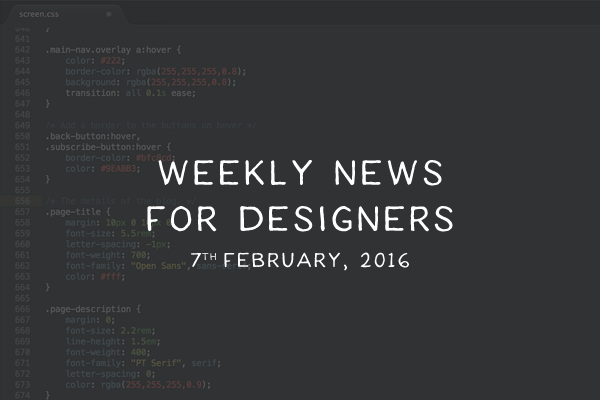 muc_webdesigner's tweet image. #NewsforDesigners (320) - #MaterialDesignCSS, #FlexboxEditor, #Wordexpress buff.ly/1olKMpG via @speckyboy