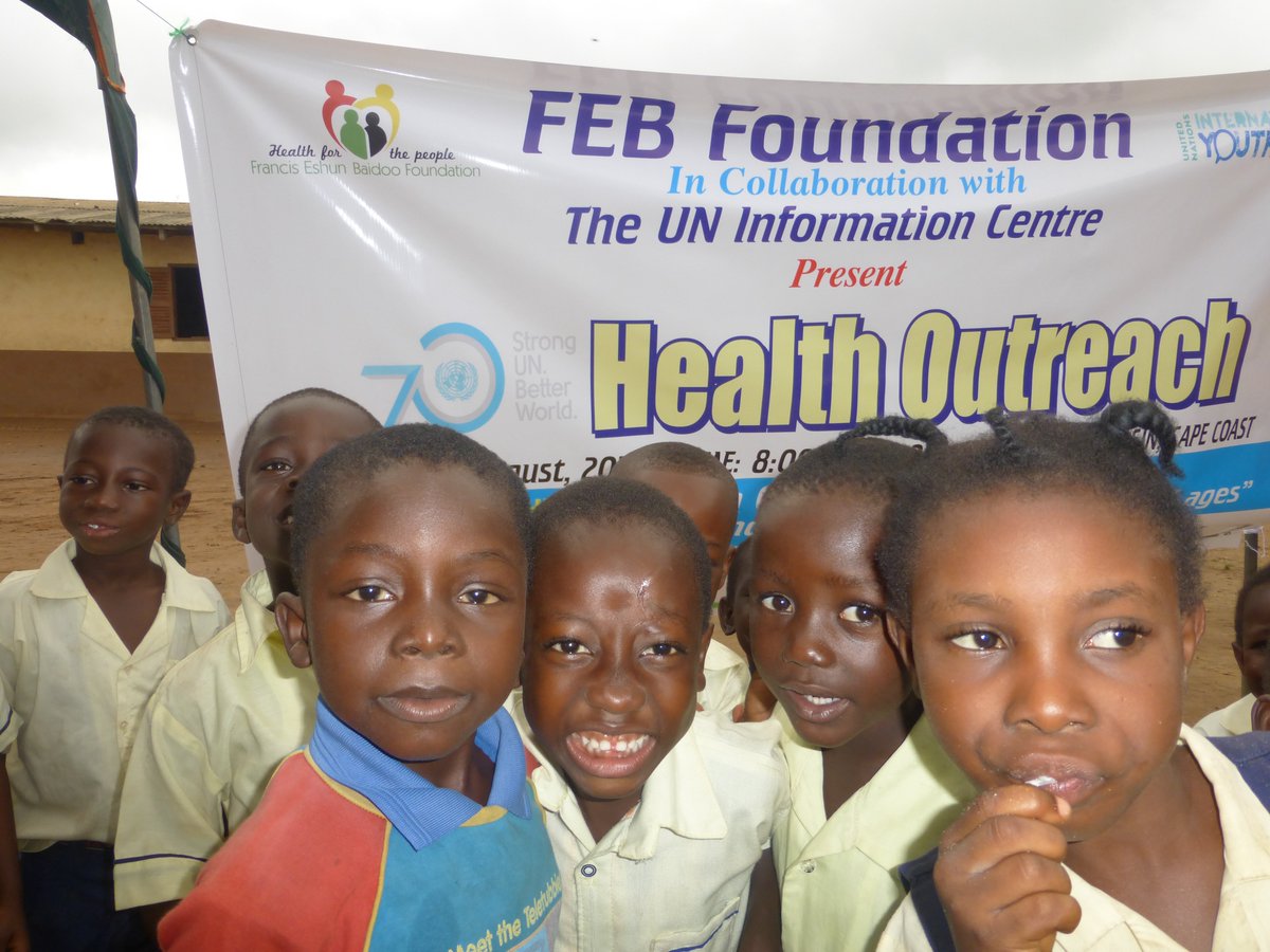 febfoundation's tweet photo. Host NGO and organizer for medical outreach during the UN International Youth Day 2015 https://t.co/m2NdiXfhu0