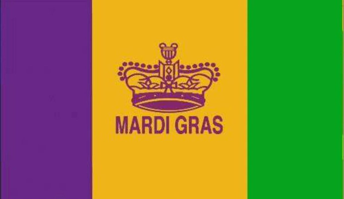 _britsy's tweet photo. Everywhere else it's just Tuesday!
#NOLA  💜💚💛🎺🎭
#HappyMardiGras

https://t.co/S3n8iaCVZ2