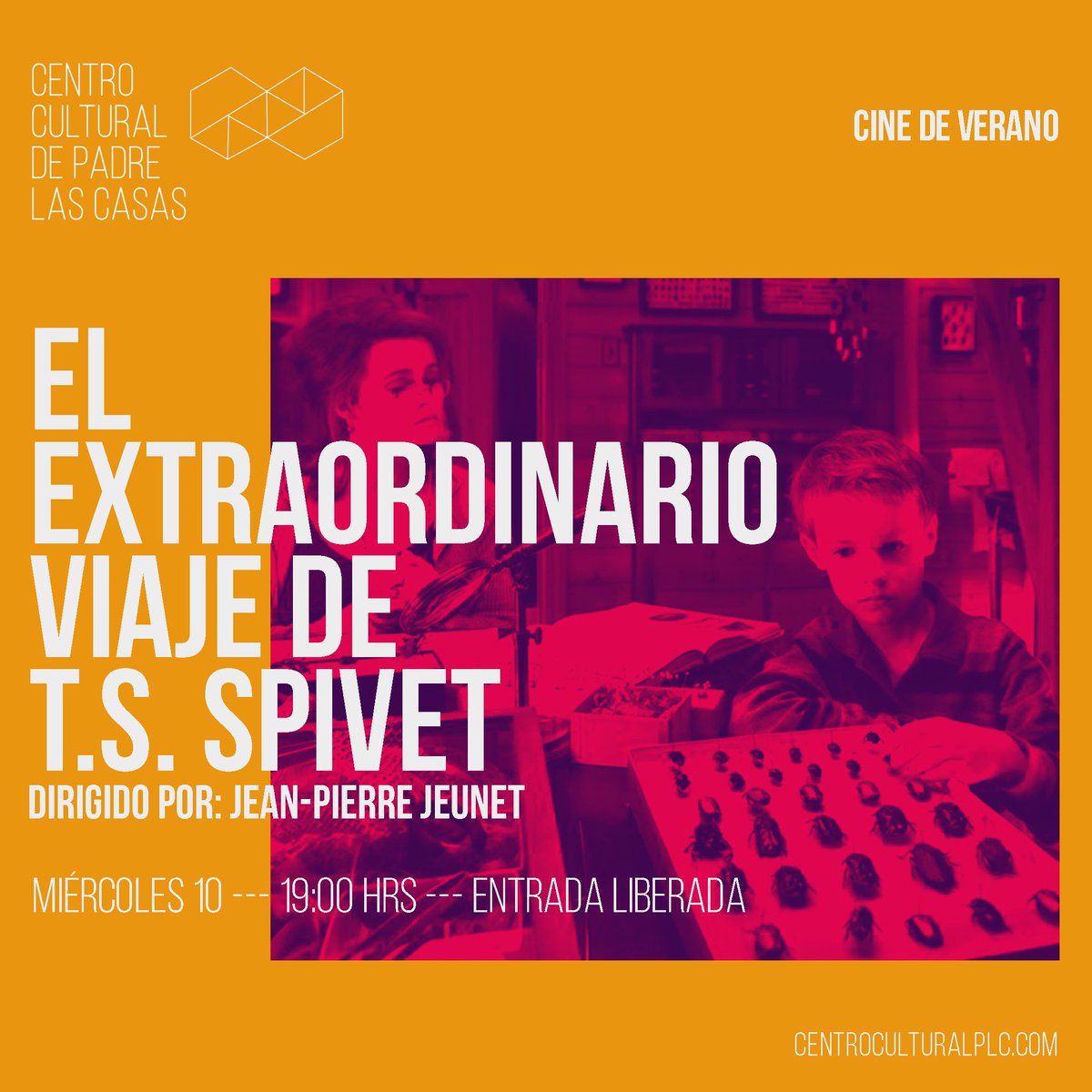 culturaplc's tweet photo. esta semana continúa el cine de verano en #CCPLC @redculturacl @culturaraucania @araucanianews @_padrelascasas https://t.co/tL3djCm507