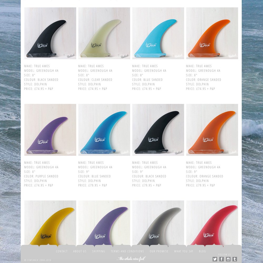 Finshack's tweet image. Lots of new Greenough 4A in stock today… #prettythings