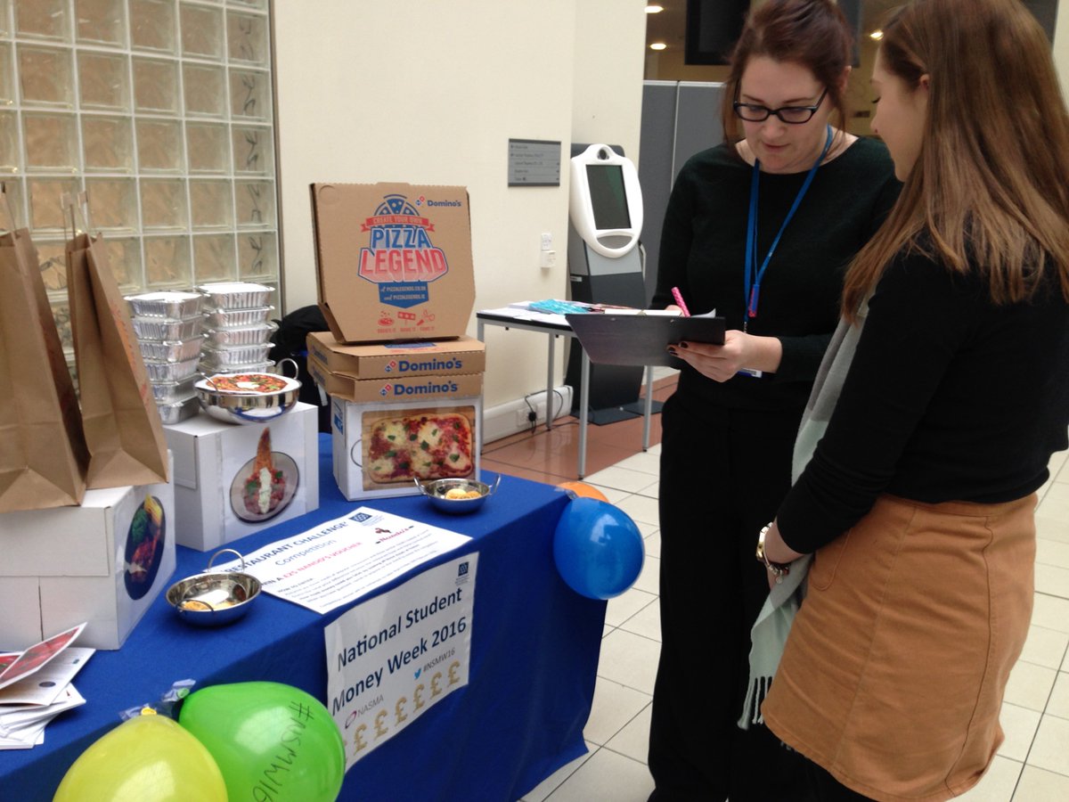 MMU Students! Take part in the restaurant challenge as part of #NSMW16 in the Geoffrey Manton foyer, today until 3pm