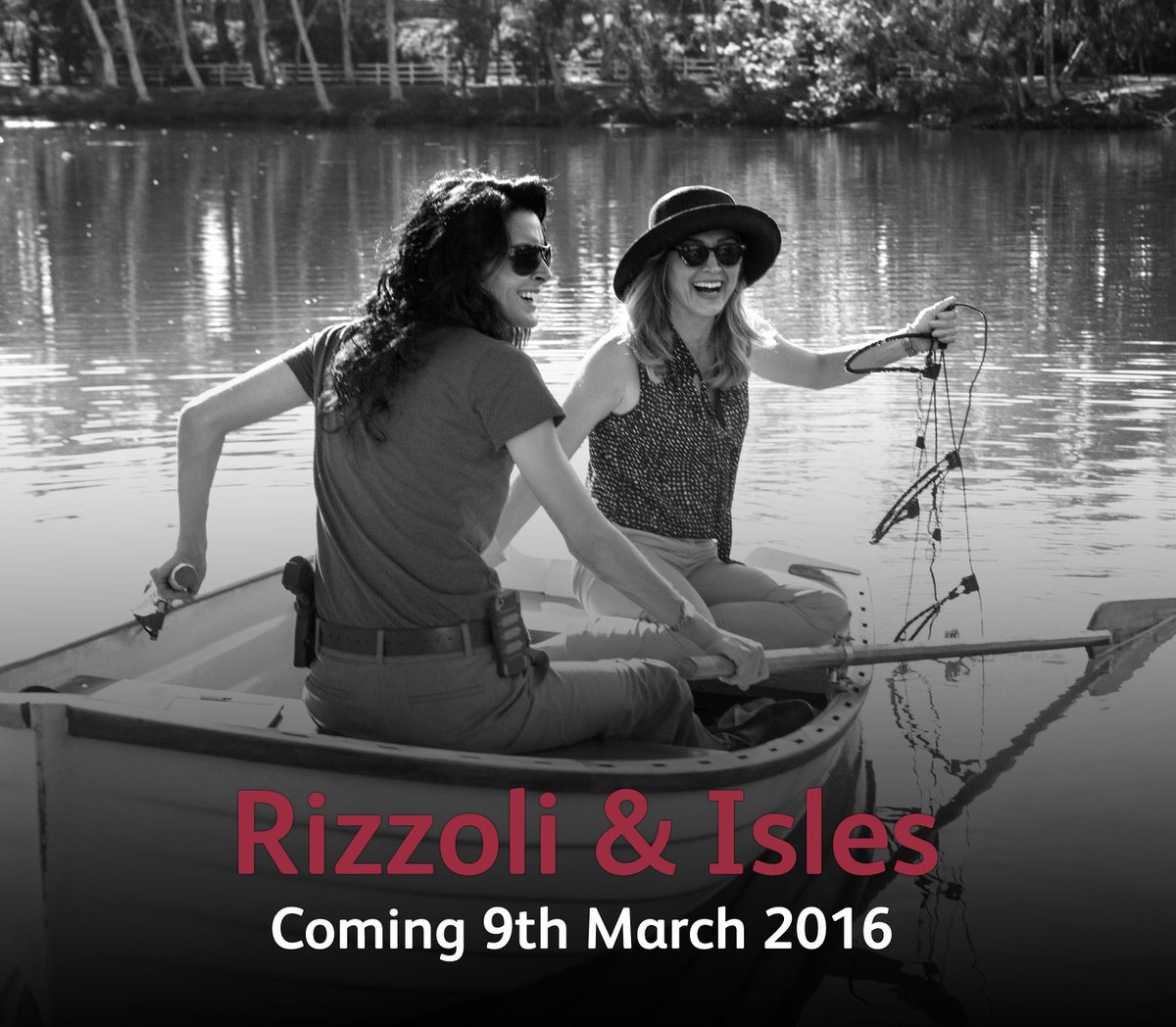 The crime fighting duo returns to our screens on 9th March at 9pm for the second half of season 6 #RizzoliAndIsles