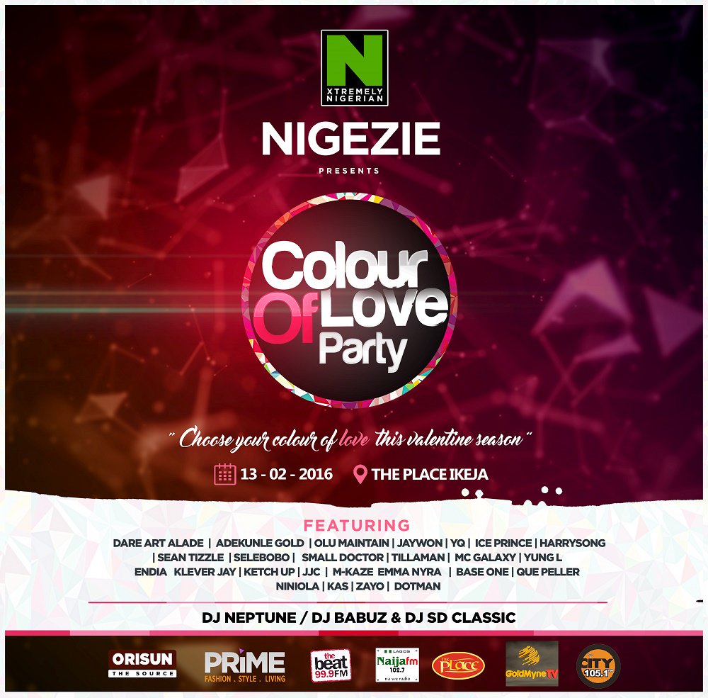 Do you want to be at the #NigezieColourOfLove party? We are giving out more invites today @ 2pm. Be alert