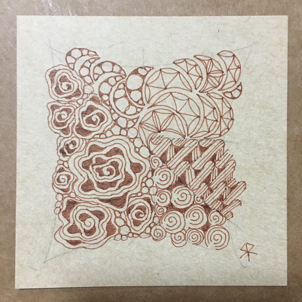 YuChenHsu's tweet photo. 2016.2.9
#Zentangle #molygon #divadance #rocknroll #peanuckle #printemps #365 #365in2016 #365之40 https://t.co/YktlTKTU98